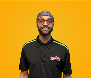 SERVPRO male employee