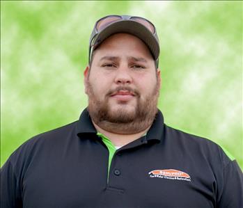 Erick Hernandez, team member at SERVPRO of Easton, Bethlehem and Whitehall